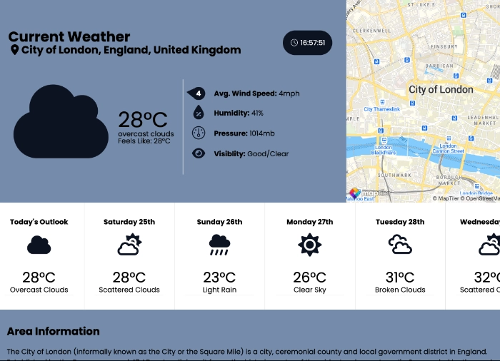 React Weather